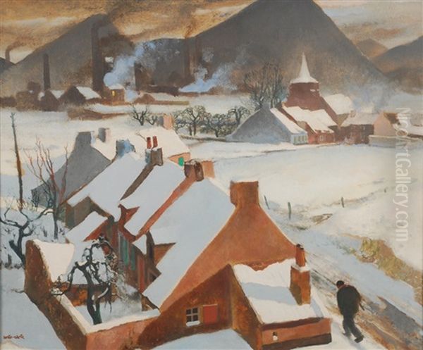 Neige Au Borinage - view 1