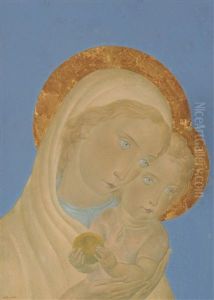 La Vierge A L'enfant by Antoine (Anto) Carte