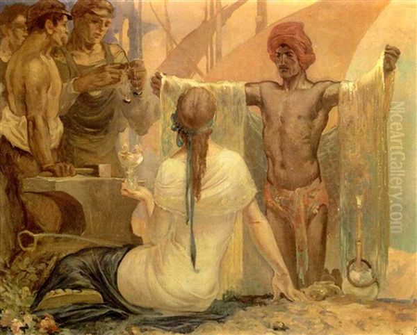 Allegorie Du Commerce Et De L'industrie - view 1