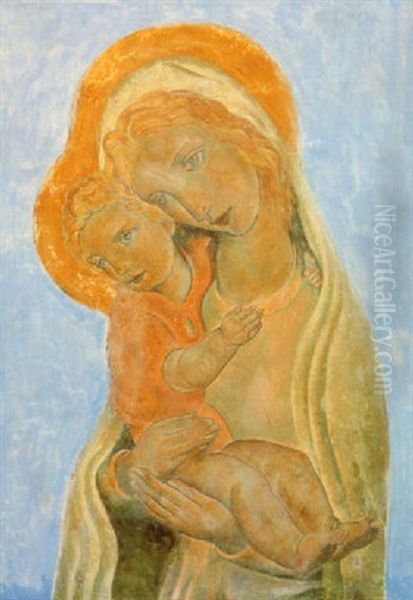 Vierge A L'enfant - view 1