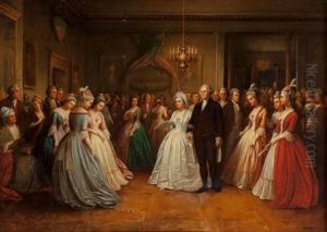Washington's Inaugural Ball, 1863
