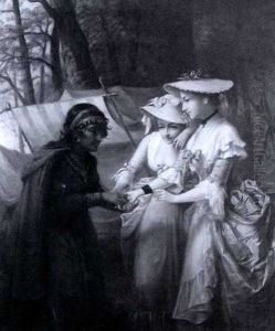 Gypsy Fortune Teller by Dennis Malone Carter