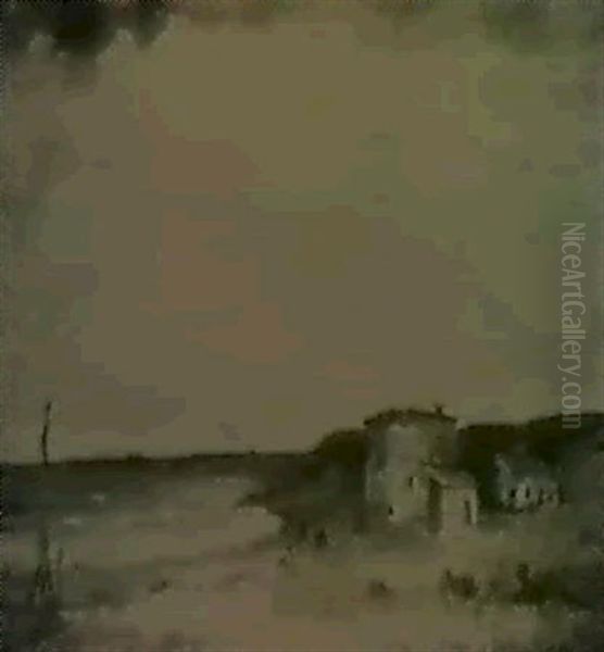 Coastal Scene With Figures Andvilla - view 1