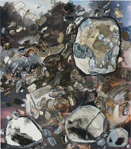 Three Portraits, Three Rocks, And One-hundred And Thirty-one Abstract Paintings On Fifteen Landscapes by Francis William Carter