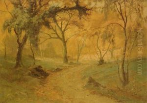 Wooded Landscape by Frank Thomas Carter