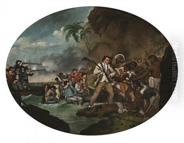 The Death Of Captain James Cook - view 1