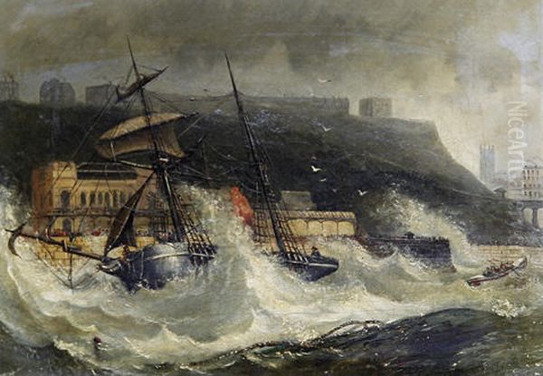 Wreck Of The Copeland South Sheilds Nov 2 At Scarboro Spa - view 1