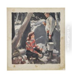 Winter Camping by Pruett Carter