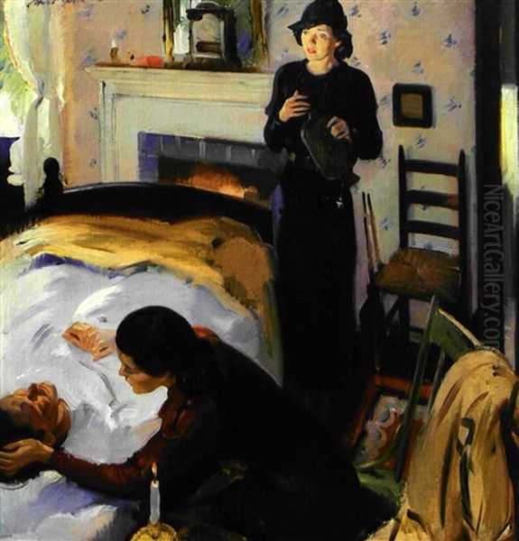 Sheila's Blue Eyes Were Wide With Horror, She Stood Stiffly, Like A Doll. - view 1
