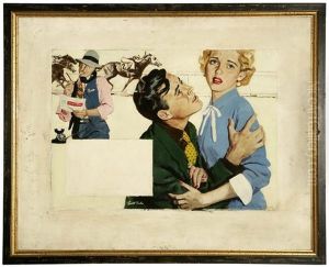 Race Track Scenes by Pruett Carter