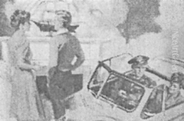 Air Corp Man And Companion - view 1