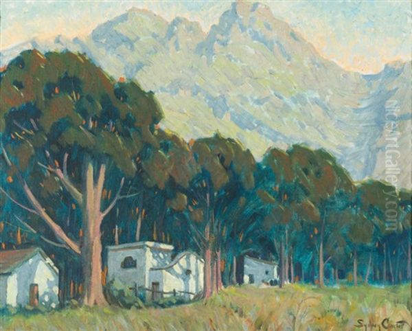 House And Trees In A Landscape - view 1