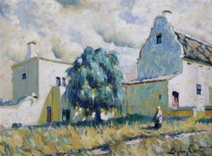Farmstead On A Cloudy Day