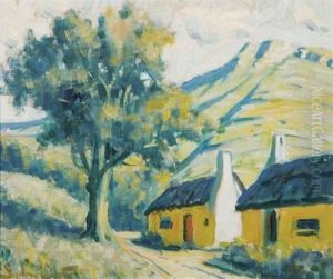 Houses On A Tree Lined Avenue