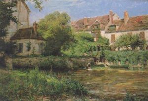 Jour De Lessive, Montigny by Karl Cartier