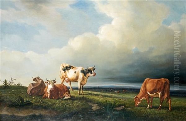 Vaches Au Pre - view 1