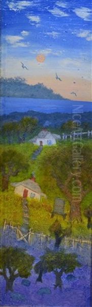 Blue Hillside - view 1