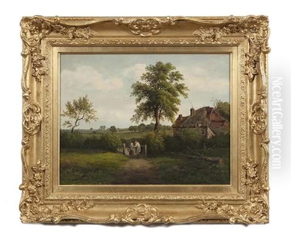 Landscape With Cottage, Marston Green - view 1