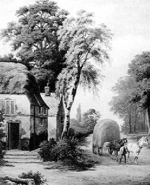 Lane Scene, Barford Near Hamrick - view 1