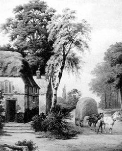 Lane Scene, Barford Near Hamrick Lane Scene, Barford Near Hamrick