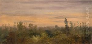 Blick Uber Den Waldrand by Carl Gustav Carus