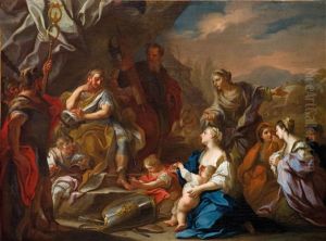 Veturia Und Volumnia Vor Coriolanus
