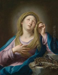 Die Heilige Maria by Andrea Casali
