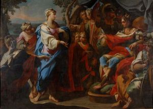 La Famille De Darius Devant Alexandre Le Grand