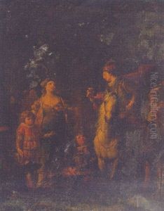 The Assassination Of King Edward The Martyr by Andrea Casali