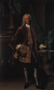 Portrait Of A Gentleman Said To Be The Hon. Augustus Townsend by Andrea Casali