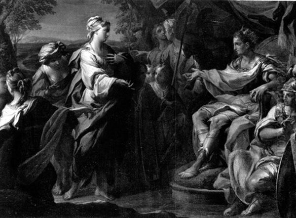 The Family Of Darius Before Alexander - view 1
