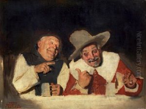 Les Deux Amis Rieurs: Le Moine Et Le Vieux Mousquetaire by Antonio Casanova y Estorach