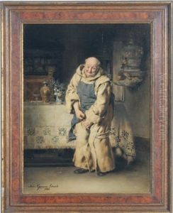 A Jolly Monk Opening Wine by Antonio Casanova y Estorach