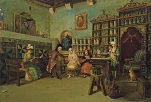 Meeting At The Apothecary Shop