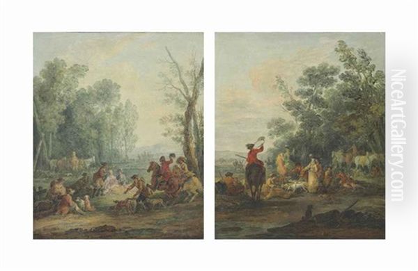Before The Hunt; After The Hunt (pair) - view 1