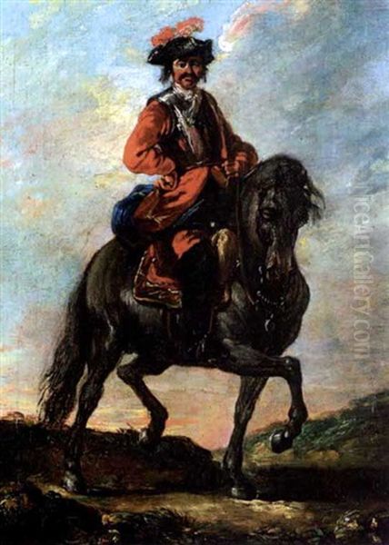 Militaire A Cheval - view 1