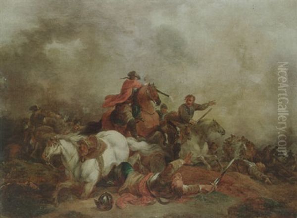 A Cavalry Battle - view 1