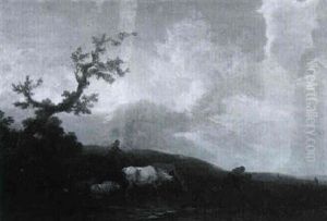 Hirten Und Herden In Einer Landschaft Hirten Und Herden In Einer Landschaft