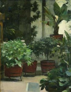 Jardin Del Artista by Ramon Casas