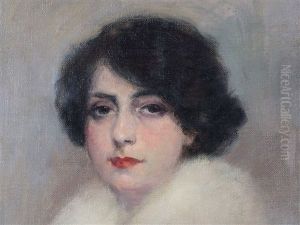 Portrait Of Julia by Ramon Casas