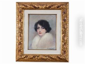 Portrait Of Julia by Ramon Casas