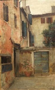 El Patio by Ramon Casas