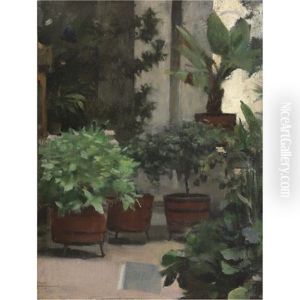 Rincon De Mi Jardin (corner Of My Garden) by Ramon Casas