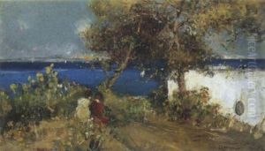Scorcio Di Ischia, 1907 by Giuseppe Casciaro