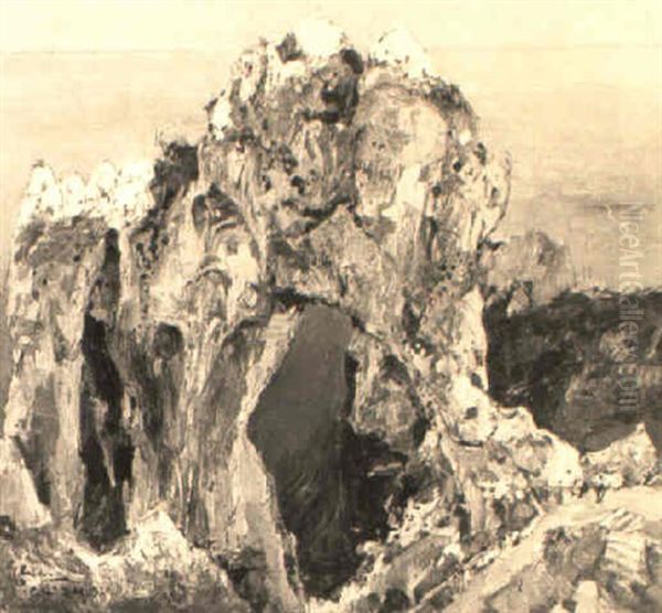 L'arco Naturale Di Capri, 1920 - view 1