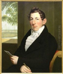 Portrait Of A Man by Ezra Ames
