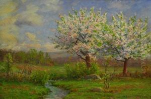 Apple Blossoms by Edmund Elisha Case