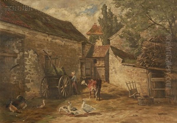 End Of The Day At The Farmhouse - view 1