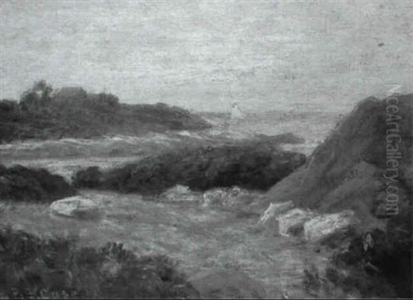 Landscape/view With A Harbor Inlet - view 1