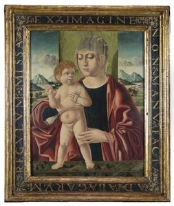 Madonna Con Bambino by Cristoforo Caselli
